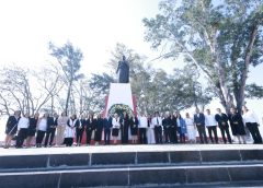 Poder Legislativo participa en ceremonia cívica por el CXCV aniversario luctuoso de Vicente Guerrero