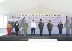 Atestigua Salomón Jara Toma de protesta de mando de la Guardia Nacional