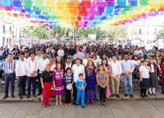 Inaugura Salomón Jara Guelaguetza de la Lectura: espacio para fomentar la cultura escrita
