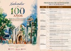 Anuncian actividades por 100 años del Barrio de Xochimilco