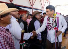San Juan Mixtepec en el centro del Bienestar: recibe aparatos funcionales y dotaciones alimentarias