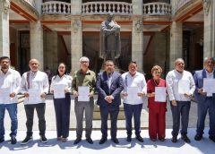RECTOR FARID ACEVEDO LÓPEZ REITERA COMPROMISO DE TRANSFORMACIÓN, CON LA TOMA DE PROTESTA DE SUS NUEVOS SECRETARIOS.