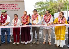 Inaugura Salomón Jara obras de infraestructura en el Istmo que impulsan la calidad de vida de las y los habitantes