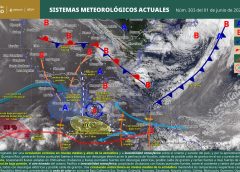 Este lunes se esperan chubascos, tormentas eléctricas y vientos fuertes en diversas regiones de Oaxaca: Protección Civil