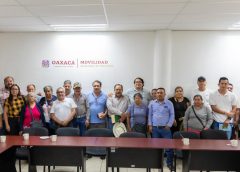 Con diálogo avanza reordenamiento del transporte público en el Centro Histórico de Oaxaca
