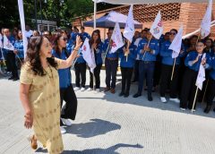 Da Irma Bolaños banderazo de salida a unidades que distribuirán Programas Alimentarios 2026 en Oaxaca