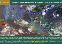 Persistirán lluvias vespertinas y evento de mar de fondo en Oaxaca