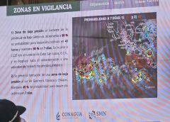 Emite protección civil alerta temprana por zona de baja presión