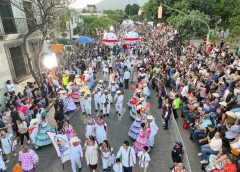 Algarabía, música, danza y tradición inundan las calles del Centro Histórico durante la primera Calenda de las Culturas