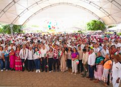 En Xoxocotlán,10 mil personas respaldan defensa de la soberanía nacional