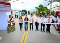 Inaugura Salomón Jara Avenida Lázaro Cárdenas en Santa Lucía del Camino que beneficia a más de 45 mil personas