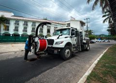Desazolva Ceabien infraestructura sanitaria en Tlacolula, Puerto Escondido y La Crucecita