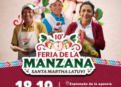 Santa Martha Latuvi alista la Feria de la Manzana