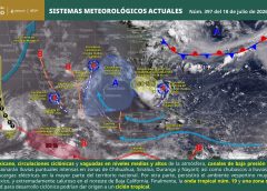 Continuarán lluvias de intensidad variable en territorio oaxaqueño