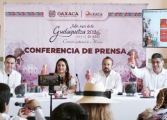 Presentan Lata Conmemorativa Sidral Mudet Guelaguetza 2026