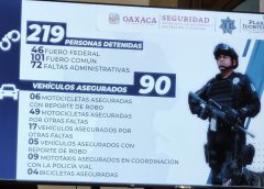 219 personas detenidas con el Plan Juchitán: Gabinete de Seguridad