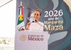 Claudia Sheunbaum culmina gira por tres días en Oaxaca