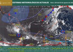 Este lunes pronostican lluvias aisladas en Oaxaca