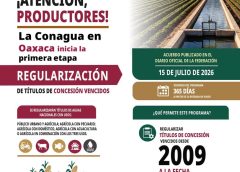 El Organismo de Cuenca Pacífico Sur de la Conagua anuncia plan para regularizar concesiones de agua en Oaxaca