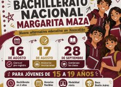 Bachillerato Nacional Margarita Maza, una alternativa educativa para Xoxocotlán