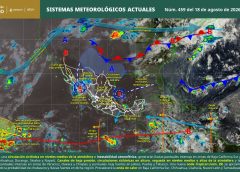 Remanentes de la onda tropical 28 favorecerán lluvias en Oaxaca