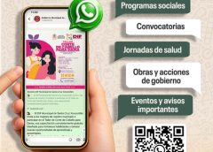Con canal de difusión en Whatsapp, acerca Xoxocotlán información a la ciudadanía
