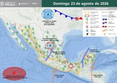 Habrá lluvias en zonas montañosas de Oaxaca este día
