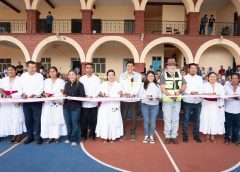 Gobernador Salomón Jara Cruz inaugura obras de infraestructura en la Sierra Juárez