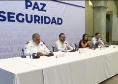 Informa Gabinete de Seguridad resultados operativos de la estrategia territorial para la construcción de la paz en la Zona Metropolitana de Oaxaca de Juárez