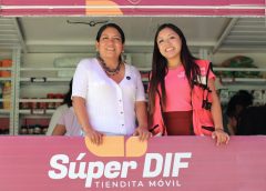 ¡La Tiendita Móvil Súper DIF llega a la Agencia Municipal de Arrazola!