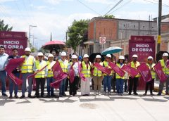 Arranca Nancy Benítez más obras de infraestructura vial en Xoxocotlán