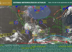 Prevén lluvias, niebla y fuertes rachas de viento en Oaxaca