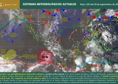 Prevén breves periodos de lluvia en territorio oaxaqueño  