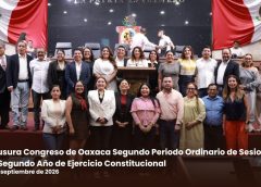 Clausura Congreso de Oaxaca Segundo Periodo Ordinario de Sesiones del Segundo Año de Ejercicio Constitucional
