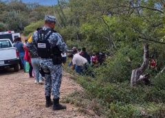 Volcadura en la Sierra de Flores Magón deja cinco víctimas