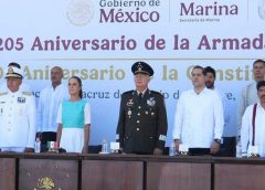 Reconoce Raúl Bolaños Cacho honor y lealtad del personal de la Armada de México