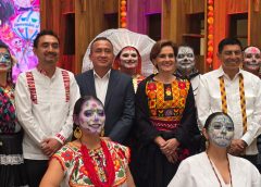 SENADOR ANTONINO MORALES ACOMPAÑA A SALOMÓN JARA EN LA PRESENTACIÓN DE «LA FIESTA MÁS VIVA DE TODAS»
