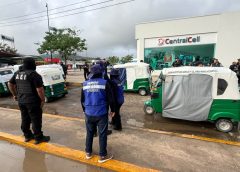 Aseguran 16 mototaxis irregulares en operativo conjunto en Valles Centrales