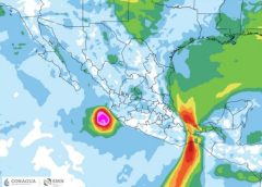 Protección Civil emite aviso especial por evento de Norte ante el frente frío número 2
