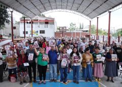 Acerca Tania Caballero la iniciativa de reforma constitucional a las familias de Xoxocotlán