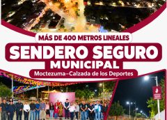 Inaugura Xoxocotlán Sendero Seguro Municipal