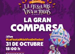 Música, color y tradición llenarán las calles de Oaxaca con la Gran Comparsa de Día de Muertos