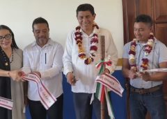 Fortalece Gobernador Salomón Jara seguridad en la Costa, inaugura el C2 en Villa de Tututepec