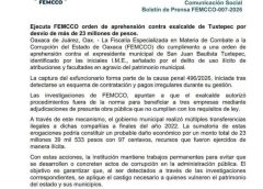 “Quien cometa algún delito de corrupción o agravio va a tener que ser castigado”; Salomón Jara